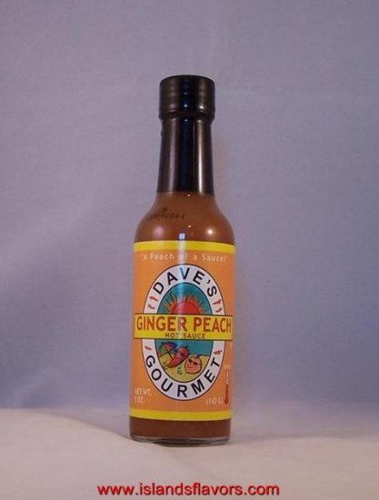 Dave's Gourmet Ginger Peach Hot Sauce - 5oz