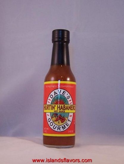 Dave's Gourmet Hurtin' Habanero Hot Sauce 5oz