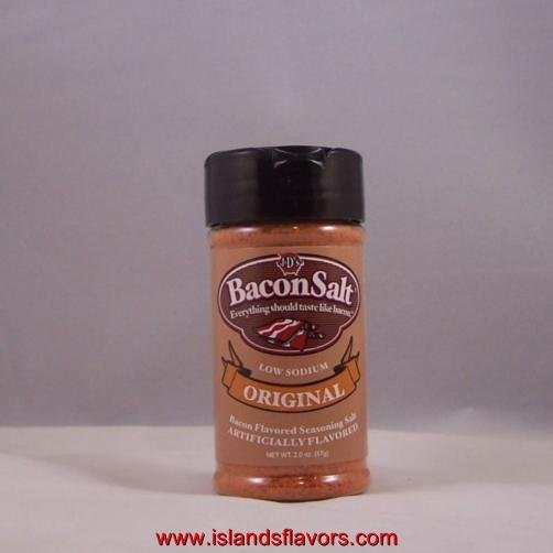 J&D's Bacon Salt ORIGINAL Flavor 2oz Low Sodium