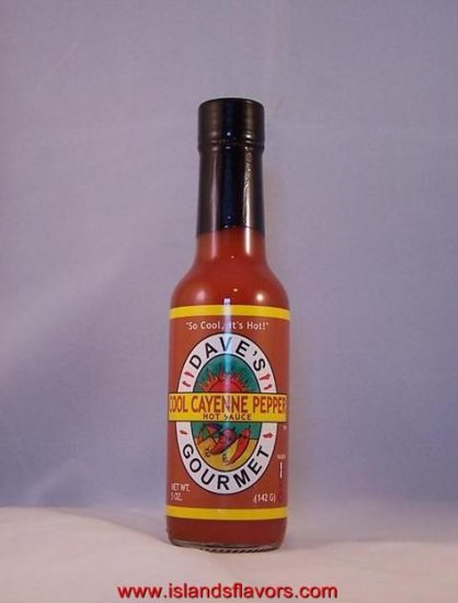 Dave's Gourmet Cool Cayenne Pepper Hot Sauce 5oz