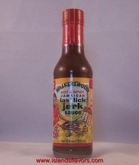 Walkerswood Jamaican Jerk Hot Spicy Jerk Sauce 5 oz