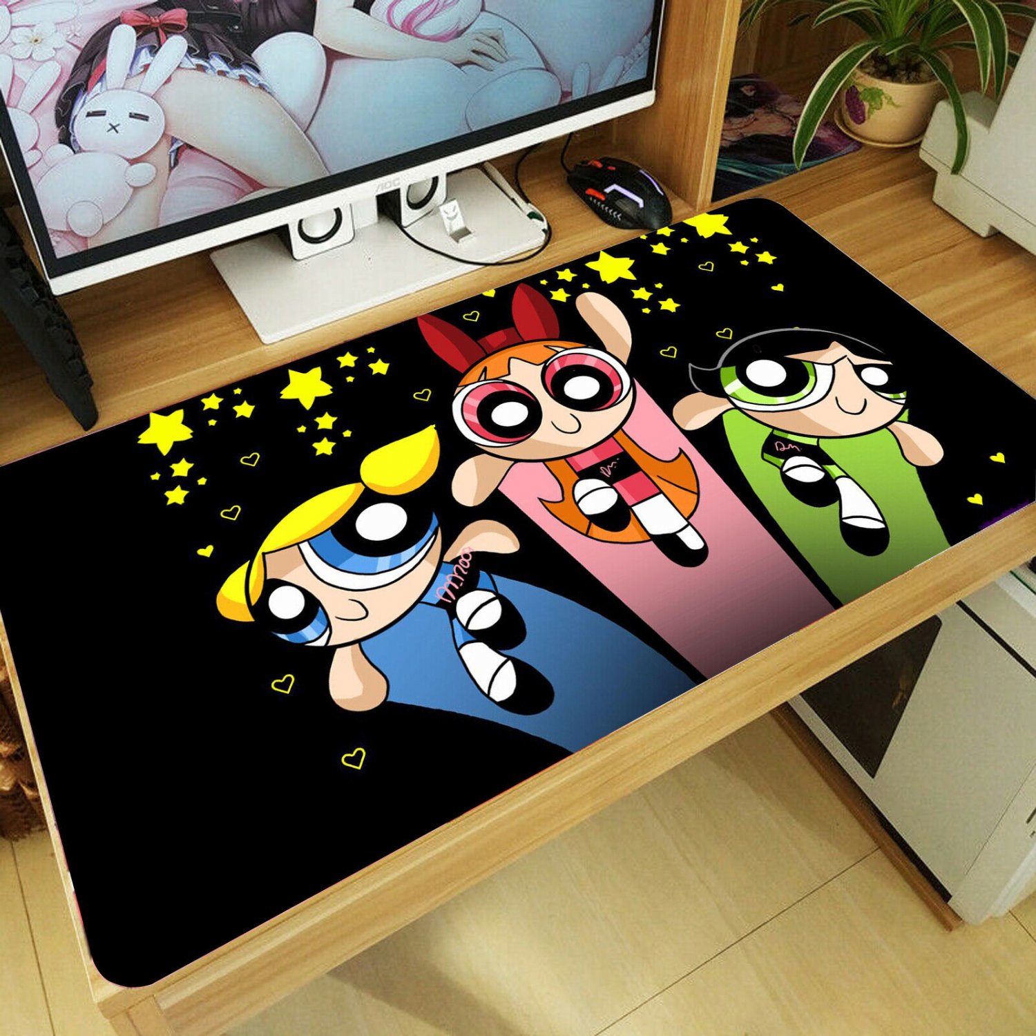 Powerpuff Girls Cartoon New Large Mouse Pad L Gamming Mousepad