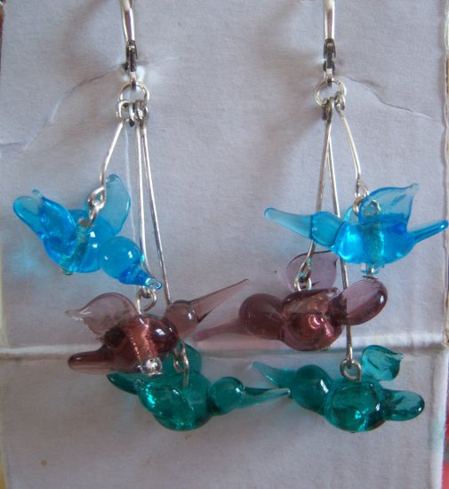 Tri-Hummingbird Dangle