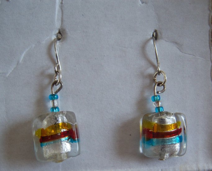 Copper Foil Earrings