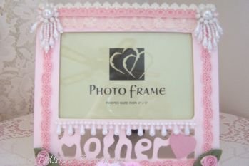 NEW! Lt Pink ROSES~Mother~Word Art 5x7 FRAME Glass GIFT