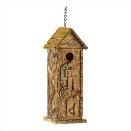 SCRAPBOOK BIRDHOUSE