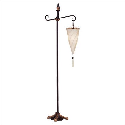 SPIRAL HANGING FLOOR LAMP