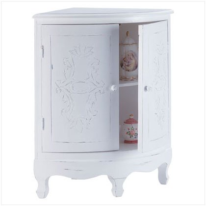 CORNER CURIO CABINET