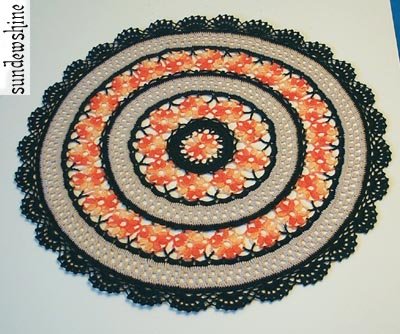 FALL GARDEN DOILY - **NEW**
