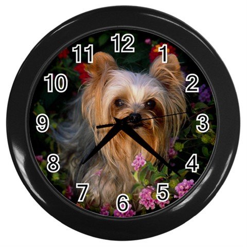 Quality YORKSHIRE TERRIER Dog Wall Clock PERSONAILZE IT