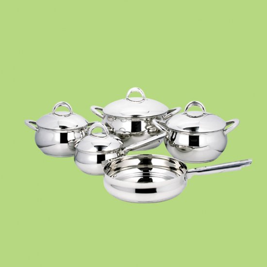 stainless steel apple pot set