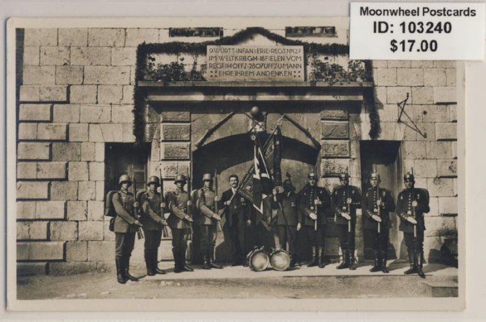 Regimental Day 1934. Regiment 127 i Ulm