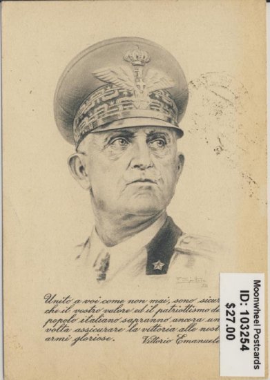 King Vittorio Emanuele