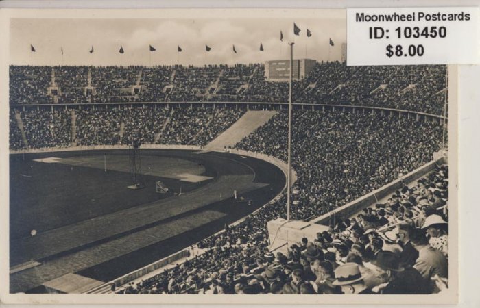 Olympic Games 1936. The Sports Arena.