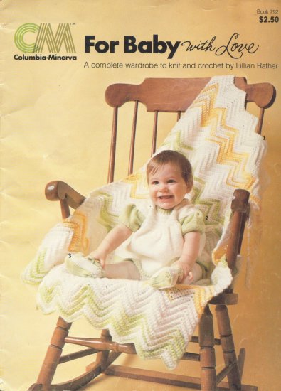 (Crochet & Knit) For Baby With Love - Columbia Minerva Book 792