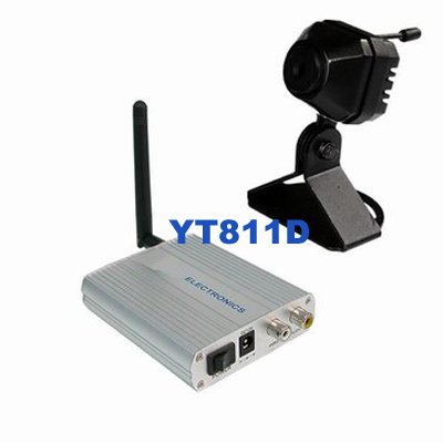 Wireless 2.4G Color Video CCTV Camera and 4Ch Receiver YT811D