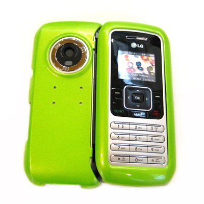 LG VX9900 env Snap-On Hard Cover Case Neon Green