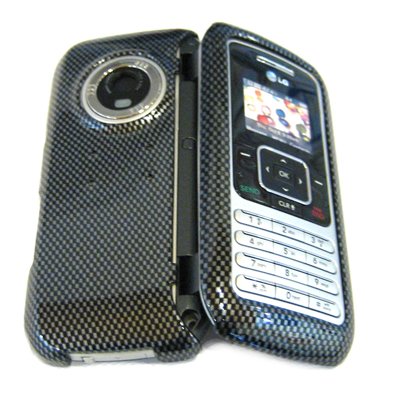 LG VX9900 env Snap-On Hard Cover Case Carbon Fiber Decal