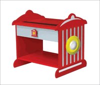 Kid Kraft Firemans Red Fire Hydrant Toddler Nightstand Table KK 76024