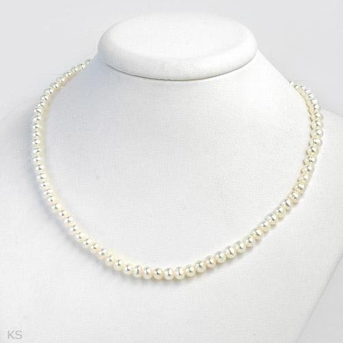 freshwater Pearl neckless reduced price fine jewelry Classic, Pure and Quiet Beauty