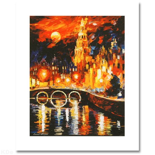 fine art ,Amsterdam's Magic LIMITED EDITION Giclee Canvas