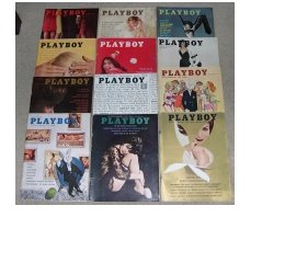 Playboy Magazines 1961 Complete Year