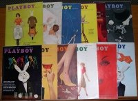 Playboy Magazines 1959 Complete Year