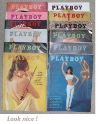 Playboy Magazines 1965 Complete