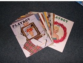 Playboy Magazines 1956 Complete Year