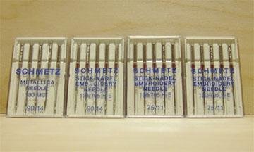 20 Schmetz Embroidery & Metallic Needles