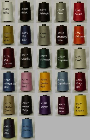 American & Efrid sewing/serger thread - Perma Core Tex 30 - 6000 yds