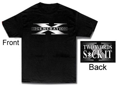 TV186 - WWE DX D Generation X Suck It T-Shirt