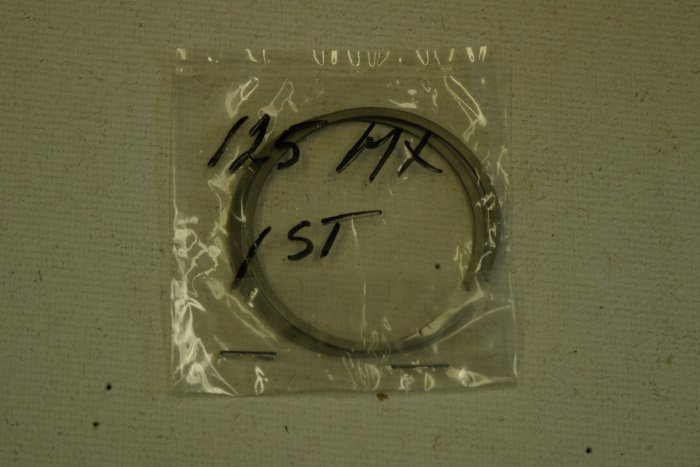 CZ 125 Piston Ring Set 2nd O/S oversize Vintage MX Jawa