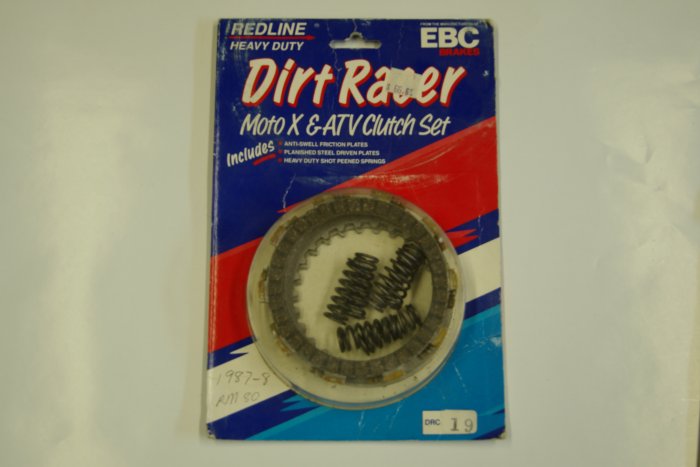 EBC Dirt Racer Clutch Plate Set SUZUKI RM80 1987 88