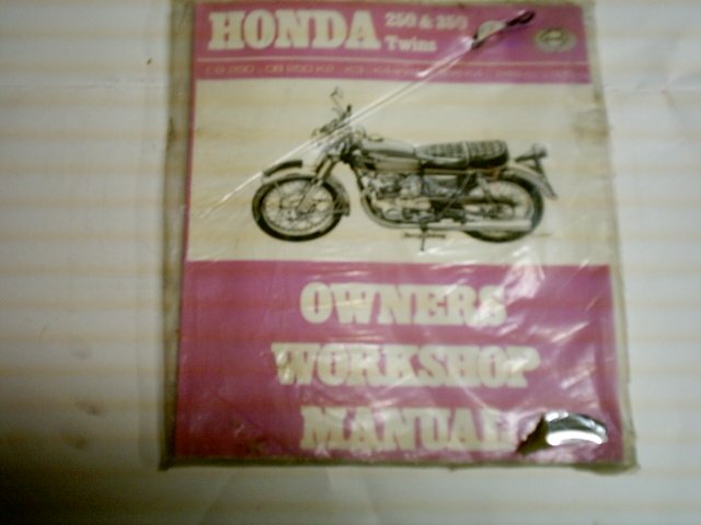 HONDA 250 350 Twins Owners Workshop Manual