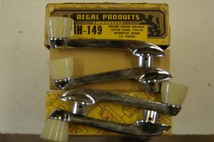 1940 48 Custom DODGE Inside Handle window riser 4 REGAL