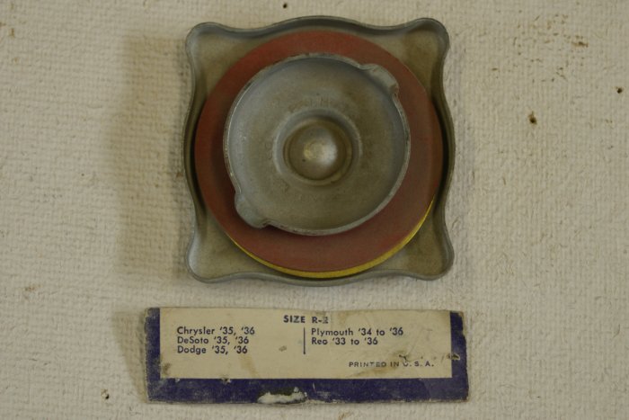 1935 36 CHRYSLER DODGE DESOTO PLYMOUTH Radiator Cap