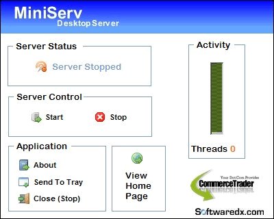 MiniServ Website Server Software