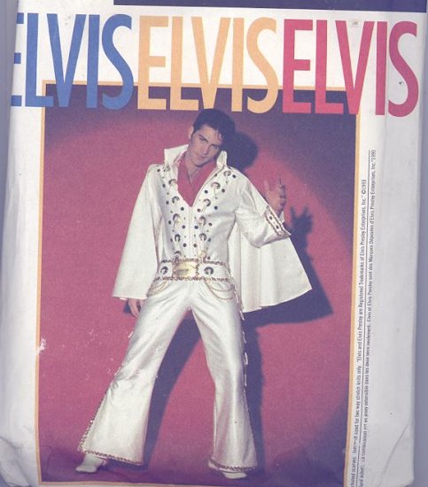 Elvis Jumpsuit Pattern Sewing | elvis adult costume sewing pattern simplicity 8651 white Elvis Jumpsuit Pattern Sewing | elvis adult costume sewing pattern simplicity 8651 white