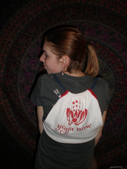 Small "Yoga" T-Shirt Bag