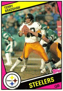 1984 Topps Terry Bradshaw #162 - NRMT
