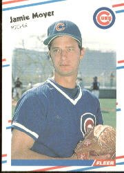 1988 Fleer #426 Jamie Moyer NRMT