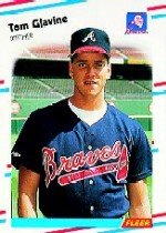 1988 Fleer #539 Tom Glavine NRMT-MT