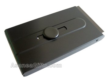 BUSINESS CARD CASE / BUSINESS CARD HOLDER - BLACK ECBCH-A2003