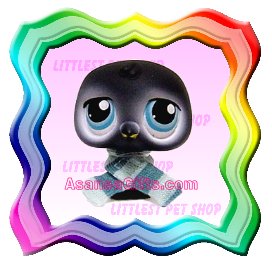 NEW ! LITTLEST PET SHOP AROUND THE WORLD LOOSE FIGURE - ALASKA PENGUIN # 389