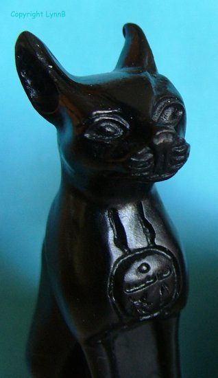 Bastet Black Cat Figure (Egyptian Goddess aka Bast)