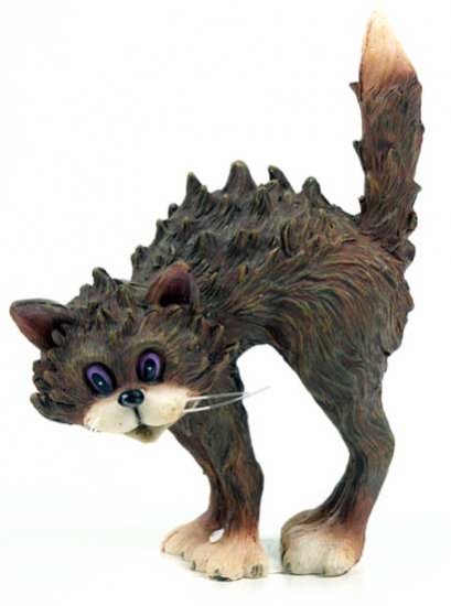 Cats Whiskers Collectable Figure - Scaredy Cat