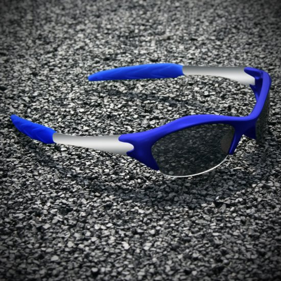Half-frame | BLUE + SILVER