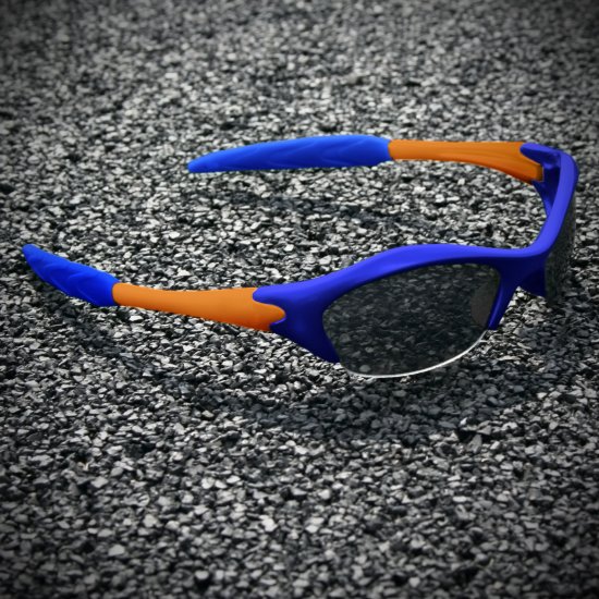 Half-frame | BLUE + ORANGE