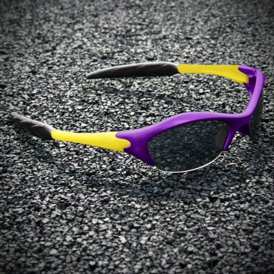 Half-frame | PURPLE + YELLOW + BLACK